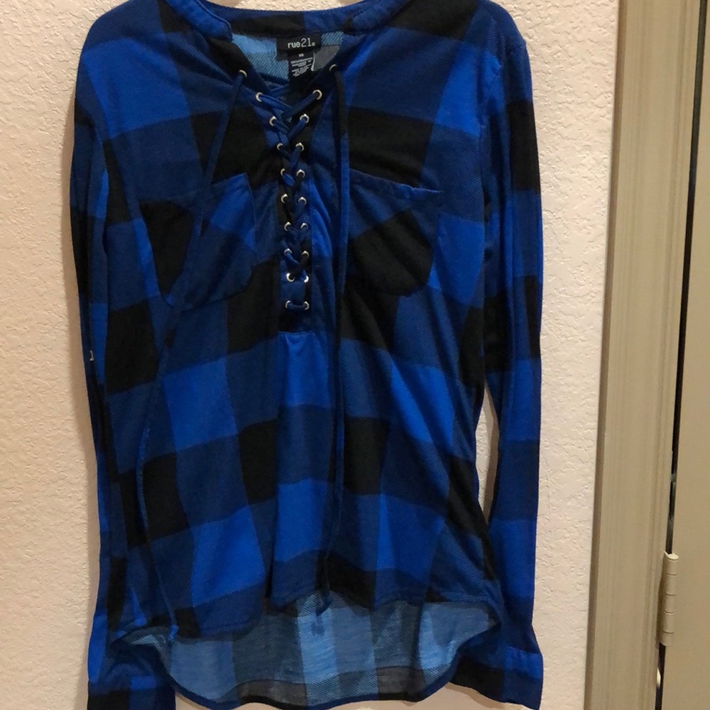 Long sleeve flannel